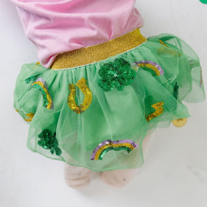 Lucky Sequin St. Patrick’s Day Tutu