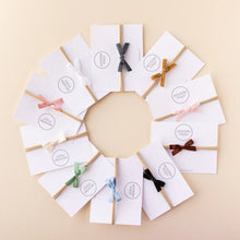 Load image into Gallery viewer, Ivory - Mini Ribbon Bow - Nylon Headband
