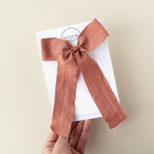 Load image into Gallery viewer, Rosette - Statement Ribbon Bow
