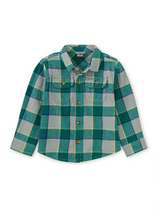 Flannel Button Up Shirt - Anatolian Plaid