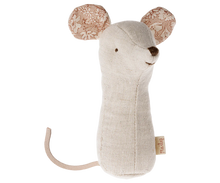 Load image into Gallery viewer, Lullaby Friends, Mouse Rattle - Nature
