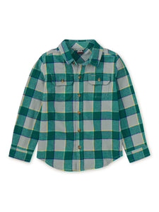 Flannel Button Up Shirt - Anatolian Plaid