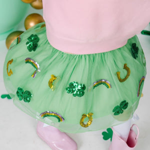 Lucky Sequin St. Patrick’s Day Tutu