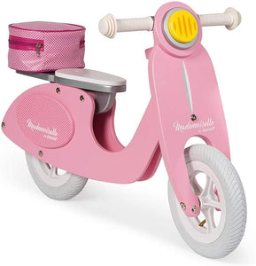 Mademoiselle Pink Scooter - Balance Bike