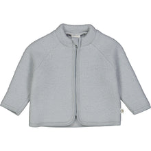 Load image into Gallery viewer, Woolly Jacket In Merino Wool Fleece - Jasmin Blue
