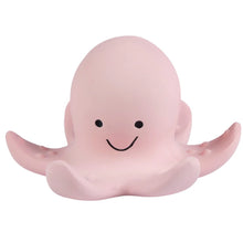 Load image into Gallery viewer, Octopus Natural Organic Rubber Teether, Rattle &amp; Bath Toy
