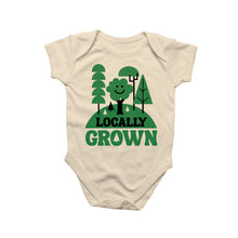 Load image into Gallery viewer, Locally Grown Trees - Baby Onesie - Open Stock
