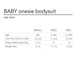 Locally Grown Trees - Baby Onesie - Open Stock