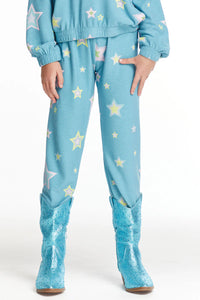 Star Child Pants - Light Blue