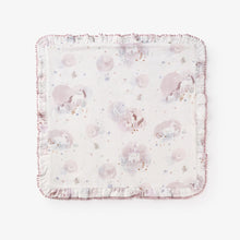 Load image into Gallery viewer, Fairytale Wonderland Organic Muslin Security Blankie - Violet Ice 20x20
