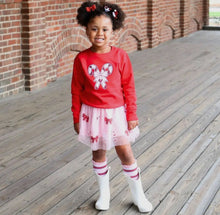 Load image into Gallery viewer, Candy Cane Cutie Sequin Christmas Tutu
