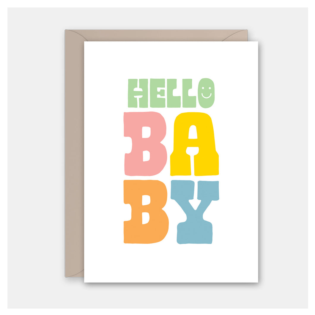 Pastel Baby - Gift Enclosure Card