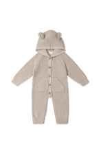 Load image into Gallery viewer, Bear Knit Onepiece - Sand Marle Fleck
