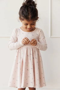 Organic Cotton Tallulah Dress - Meredith Violet