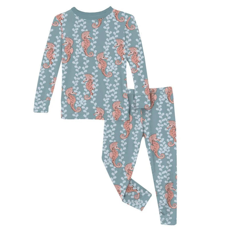 Outlet Kickee Pants Moss Jack OLantern PJ set