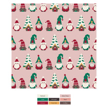 Load image into Gallery viewer, Print Muffin Ruffle Footie With 2 Way Zipper - Baby Rose Gnomes
