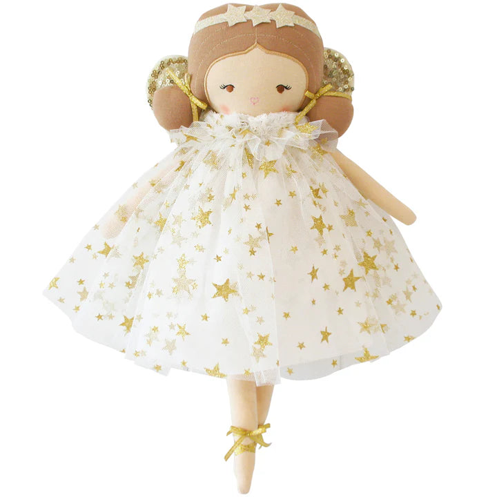 Holly Fairy Ivory Gold