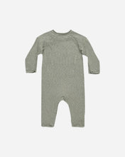 Load image into Gallery viewer, Cozy Heather Knit Jumpsuit - Basil
