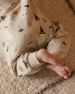 Relaxed Fleece Jumpsuit - Halloween