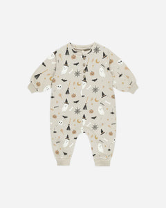 Relaxed Fleece Jumpsuit - Halloween