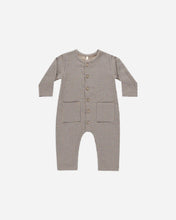 Load image into Gallery viewer, Pocketed Woven Jumpsuit - Indigo Gingham
