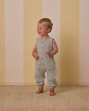 Load image into Gallery viewer, Woven Jumpsuit - Sage Check
