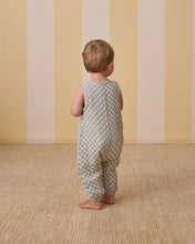 Load image into Gallery viewer, Woven Jumpsuit - Sage Check
