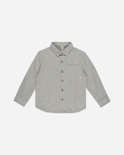 Load image into Gallery viewer, Collared Long Sleeve Shirt - Forest Gingham
