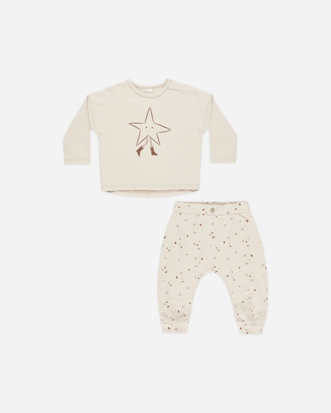 Long Sleeve Tee + Pant Set - Twinkle