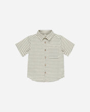 Load image into Gallery viewer, Collared Short Sleeve Shirt - Laurel Diamond
