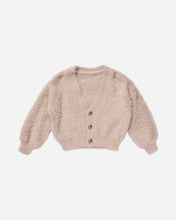 Load image into Gallery viewer, Fuzzy Cardigan - Blush
