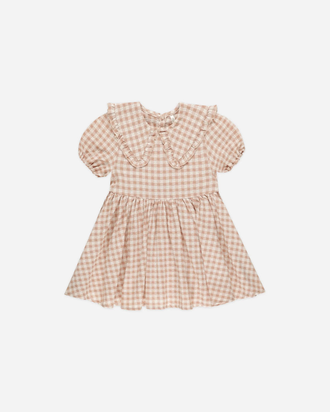 Camille Dress - Pink Gingham