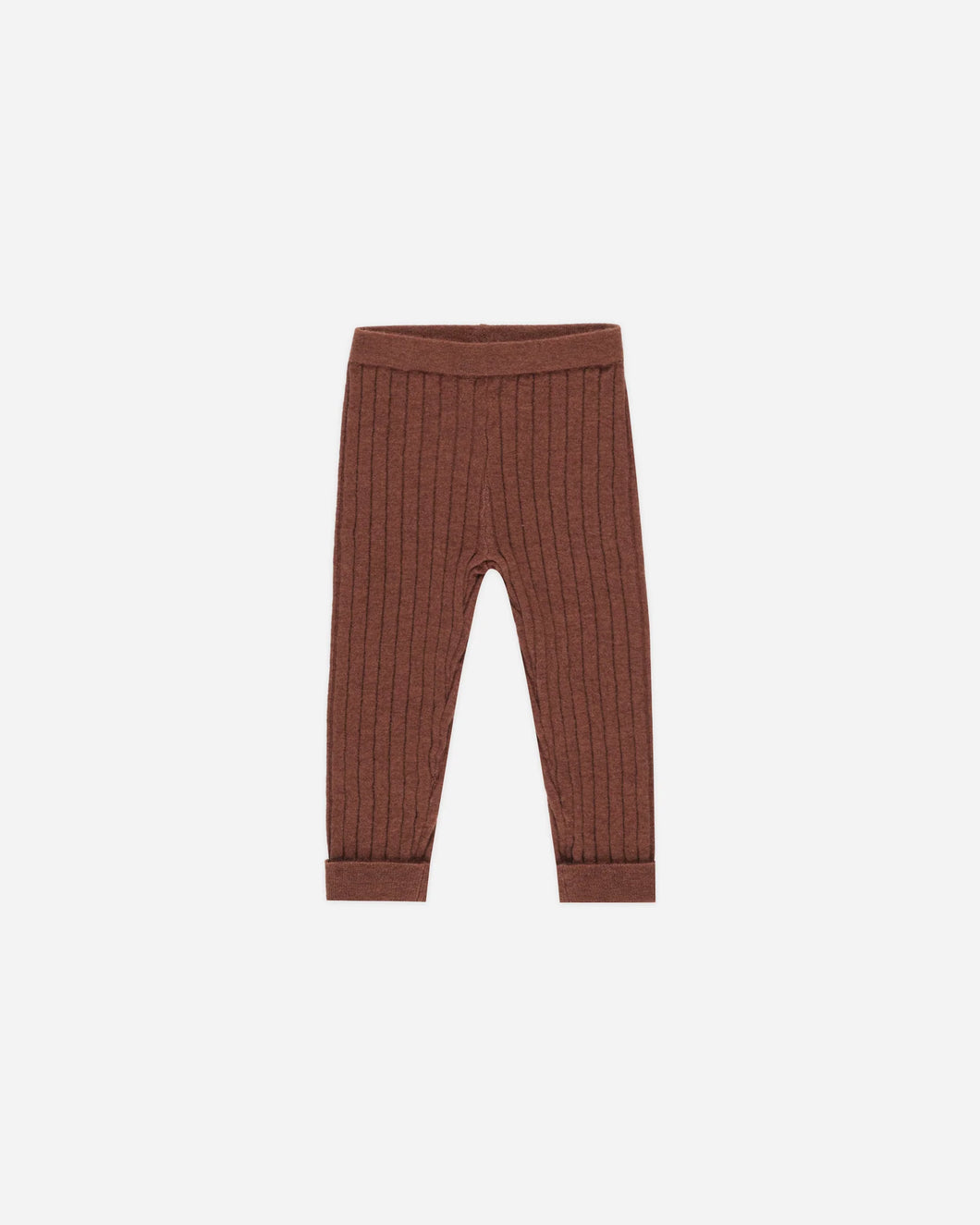 Cuffed Legging - Brick