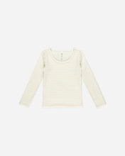 Load image into Gallery viewer, Textured Long Sleeve Top - Ivory
