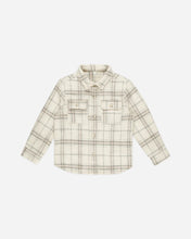 Load image into Gallery viewer, Collared Long Sleeve Shirt - Rustic Plaid
