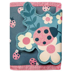 Kids Tri-Fold Wallet - Ladybug