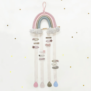 Rainbow Drops Clip Hanger