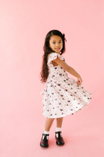 Load image into Gallery viewer, Olivia Twirl Dress In Pink Cauldron
