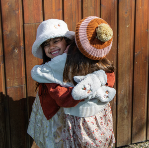 Wildflower Borg Mittens