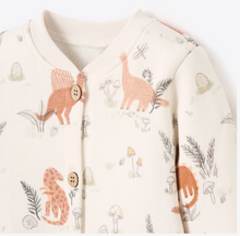 Load image into Gallery viewer, Dinosaur Family Organic Fleece Jumpsuit
