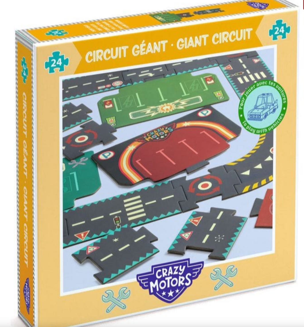 City Circuit 24 Piece Giant Puzzle