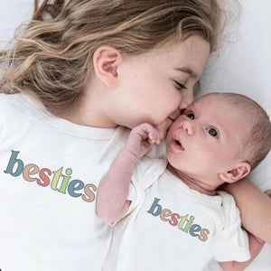 Baby Graphic Bodysuit - Besties