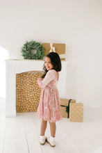 Load image into Gallery viewer, Gwendolyn Dress In Crushed Blush Velvet
