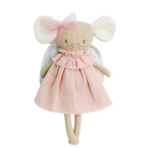 Angel Baby Mouse 25cm Pink Silver