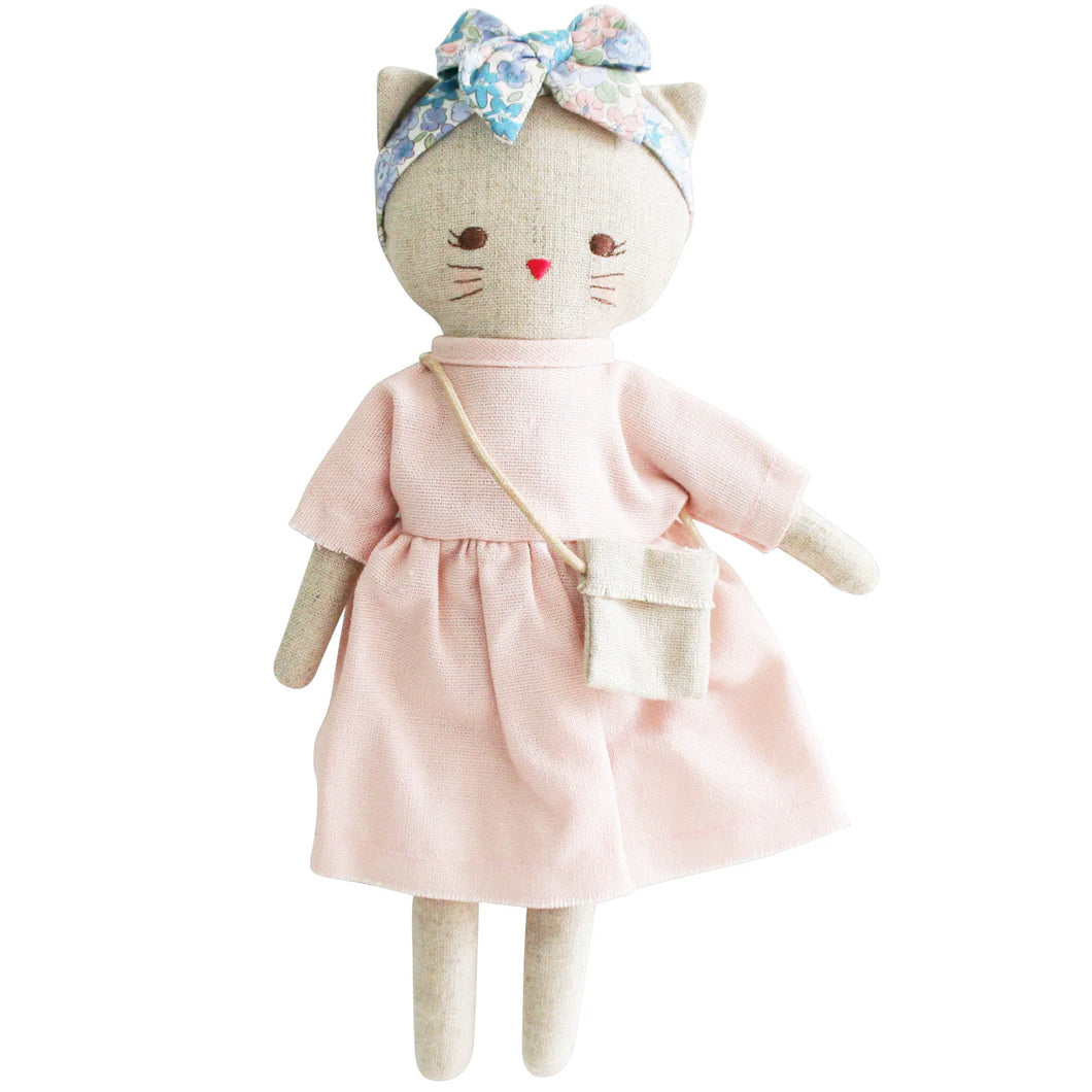 Mini Lilly Kitty Pink Linen