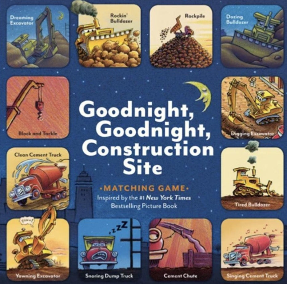 Goodnight, Goodnight Construction Site Matching Game