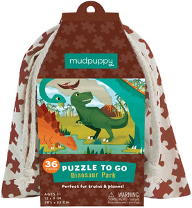 Puzzle To Go Dinosaur Park