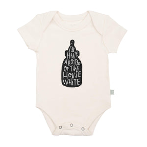 House White Organic Bodysuit