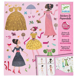 Dresses Through The Seasons Paper Dolls